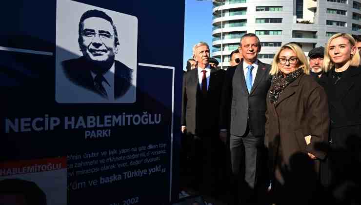 Ankara'da Hablemitoğlu Anısı Yaşatılacak