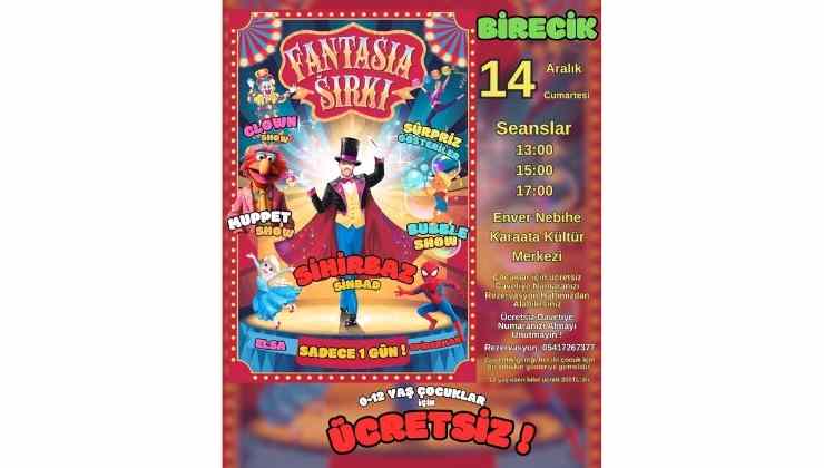 Fantasia Sirki Birecik'te Sahne Alıyor!