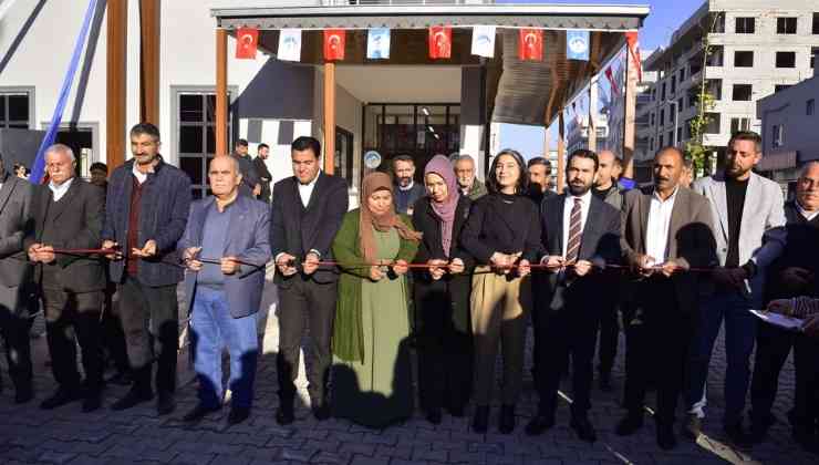 Ceylanpınar'da Kitap Kafe Hizmete Açıldı