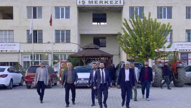 Eş Başkan Kahraman'dan Sanayi Esnafına Ziyaret