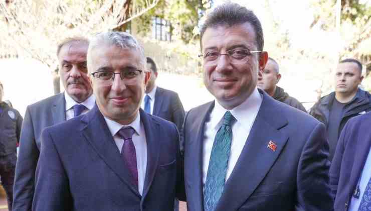 Gürbüz, İmamoğlu'nu Ziyaret Etti