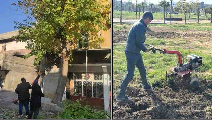 Eyyübiye'de Parklar Bakıma Alındı!
