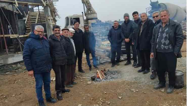 Nurhak'ta Cem Evi İnşaatı Ziyaret Edildi!