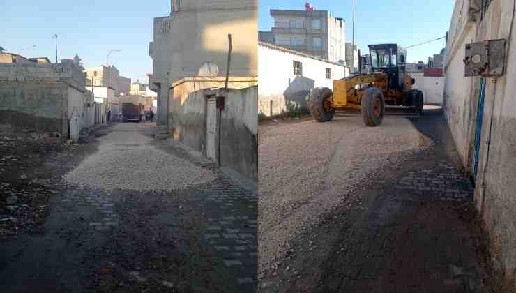 Suruç'ta Yol Yenileme Çalışmaları