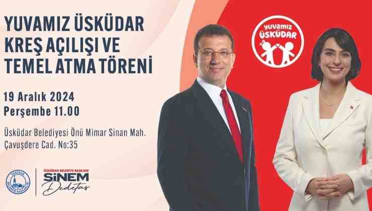 Yuvamız Üsküdar'ın Açılışı Gerçekleşecek