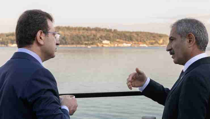 İmamoğlu, Adalar'da Temel Atma Törenine Katıldı
