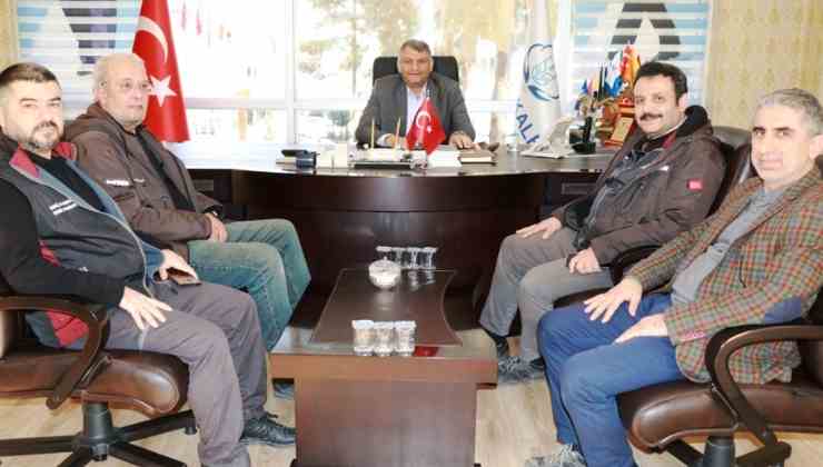 Çetiner’den Akçakale Belediyesi'ne Ziyaret