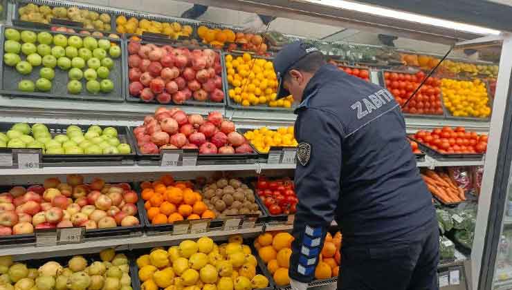 Bodrum'da Manav ve Şarküteri Denetimi