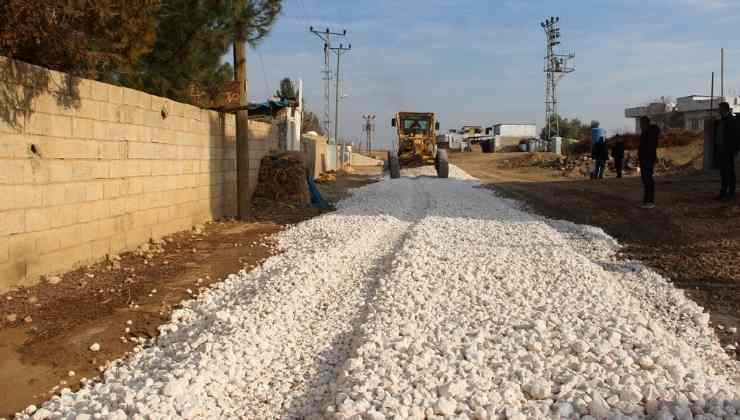 Ceylanpınar Belediyesi'nden Aktepe'de Çalışma