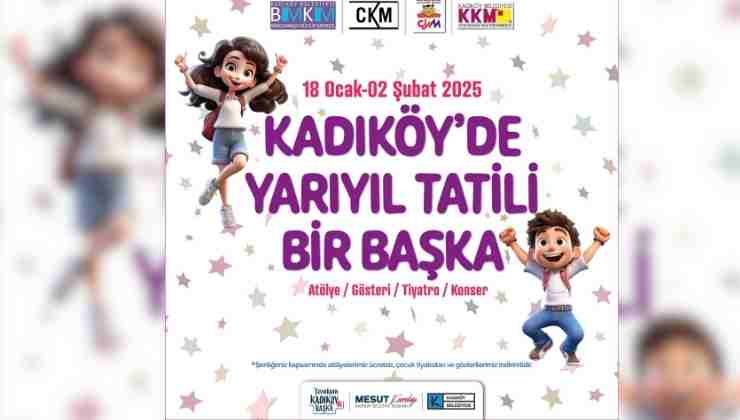 Kadıköy'de Çocuklar Eğlenceye Doyacak!