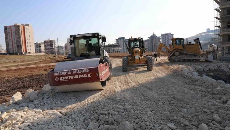 Karaköprü Belediyesi'nden Yeni Yollar