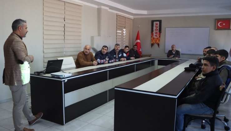 Şanlıurfa Büyükşehir'de Afet Bilinci Eğitimi