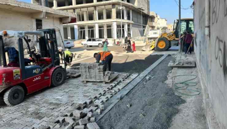 Viranşehir Belediyesi'nden Alt Yapı Çalışması