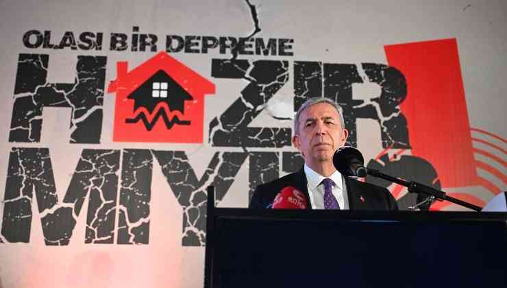 Ankara'da Depreme Hazırlık Çalıştayı