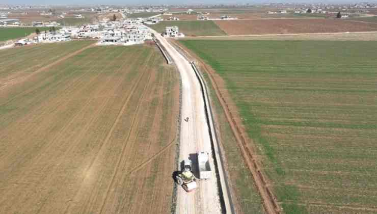 Şanlıurfa Büyükşehir'den Yol Çalışması