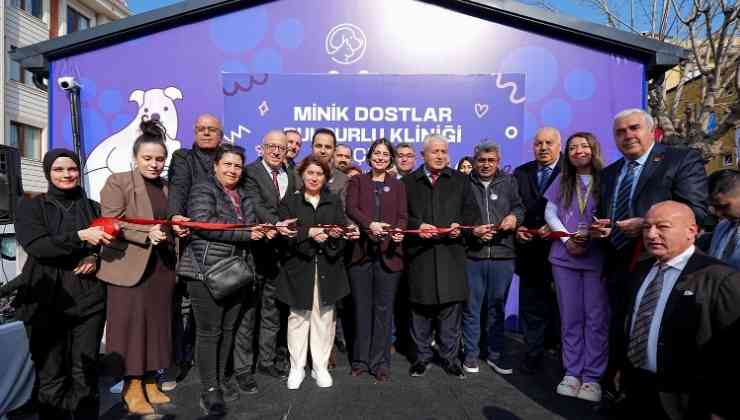 Üküdar'da Minik Dostlar Kliniği Açıldı
