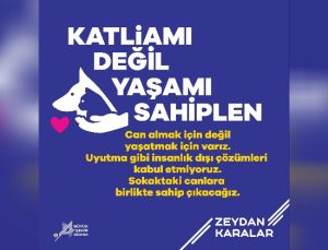 Adana Büyükşehir Belediyesinden Katliamı Değil Yaşamını Sahiplen Çağrısı