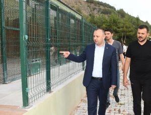 Amasya Başkanı Turgay Sevindi Hayvan Barınağında İncelemelerde Bulundu