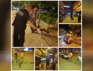 Kırıkkale Belediyesi Temizlik Ekipleri Durmadan Çalışıyor