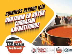 Uşak Belediyesi Çorba Rekoruna Koşuyor