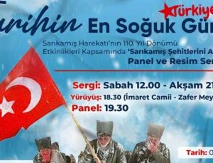 Afyonkarahisar Sarıkamış’ı Anıyor